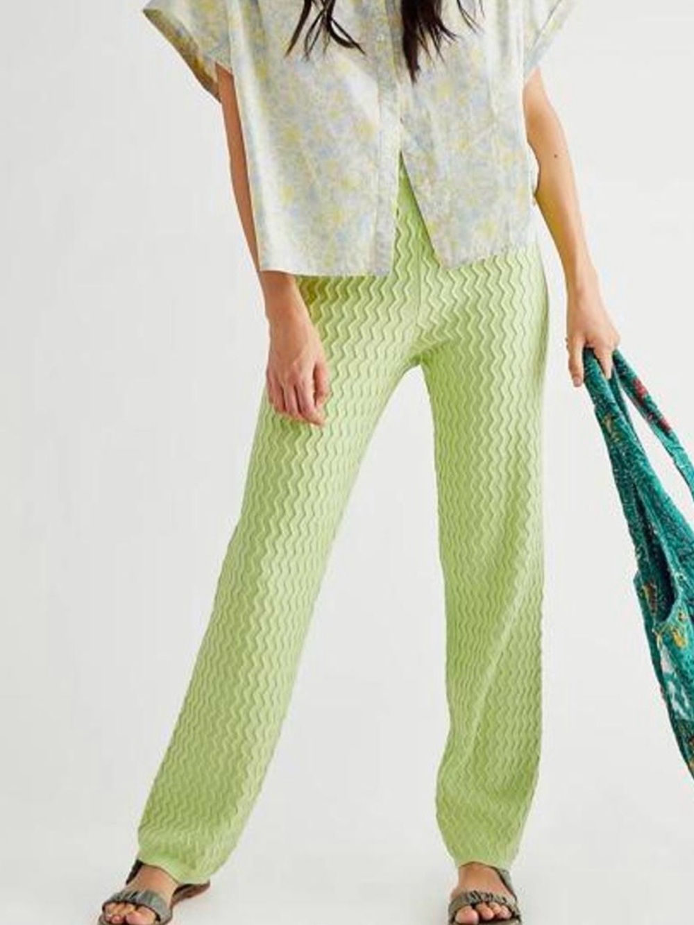 NWT Free People x House of Sunny island sweater pants / resort wear